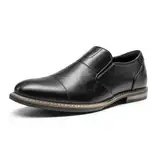 Bruno Marc Herren Mokassin Anzugschuhe Slipper & Mokassins Herren Slipper Slip Loafer Herrenschuhe,Size 43,SCHWARZ,SBLS2421M-E