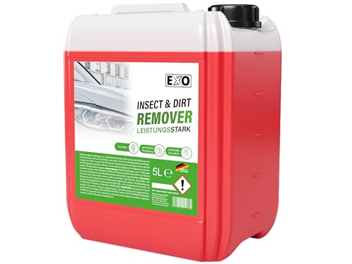 EXO Insect & Dirt Remover | Insektenentferner & Schmutzlöser | material- und lackschonend | selbsttätig (5 Liter)