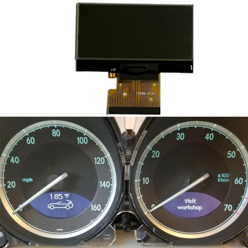 Instrumenten-Reparaturdisplay für Mercedes für R230 SL350 SL500 SL55 SL65 für AMG Armaturenbrett Cluster Instrument LCD Display Bildschirm