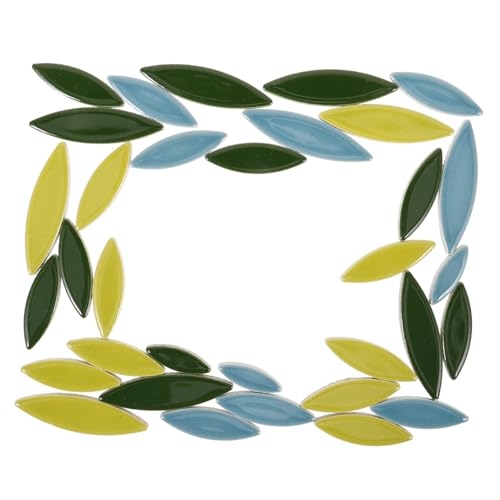 Angoily Keramikmosaikmaterial Herstellung Kunsthandwerk aus Gartenkeramik DIY -Handwerksbedarf handwerkliche Keramik Keramikhandwerk