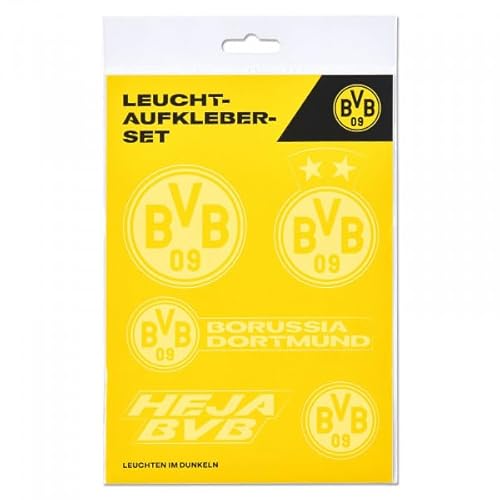 Borussia Dortmund BVB Leuchtsticker Set