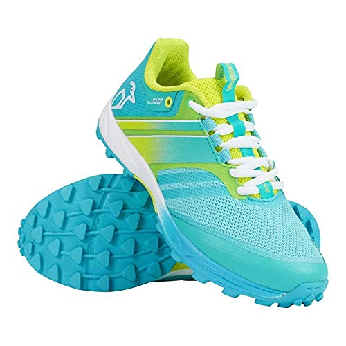 Kookaburra Unisex 2021 Vivid Mint/Gelb – SNR Größe 42, Hockeyschuhe, Mintgelb