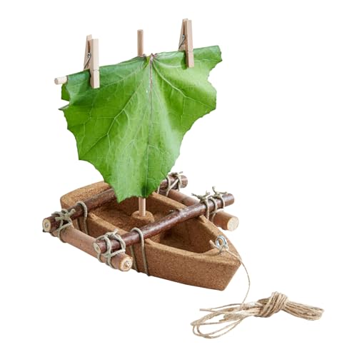HABA Terra Kids Korkboot-Bausatz – DIY-Set zum Bauen & Gestalten eines schwimmfähigen Boots, mit Anleitung, ab 6 Jahren – 1304244001