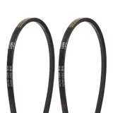 QUARKZMAN 2Stk M-21 Gummi V-Riemen Antrieb Übertragung Gürtel 21" Stellplatz Gurt 10mm Breite 5.5mm Höhe JIS Standard Industriell Strom Gürtel für Maschinenpark Mäher