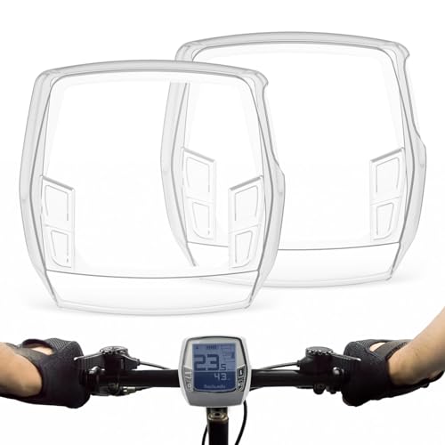 HAPPY FINDING Displayschutz für Bosch Intuvia 2-Sätze, Wasserdicht & Transparenter Schutzhülle, Displayschutz für E-Bike Display, Ebike Zubehör