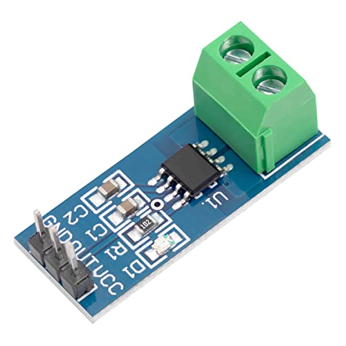 AZDelivery ACS712 30A Ampere Stromsensor Range Modul Current Sensor kompatibel mit Arduino inklusive E-Book!