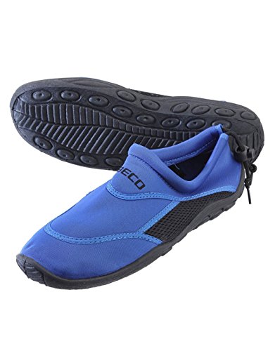 BECO Badeschuhe / Surfschuhe für Damen und Herren, Blau, 37, 9217-60