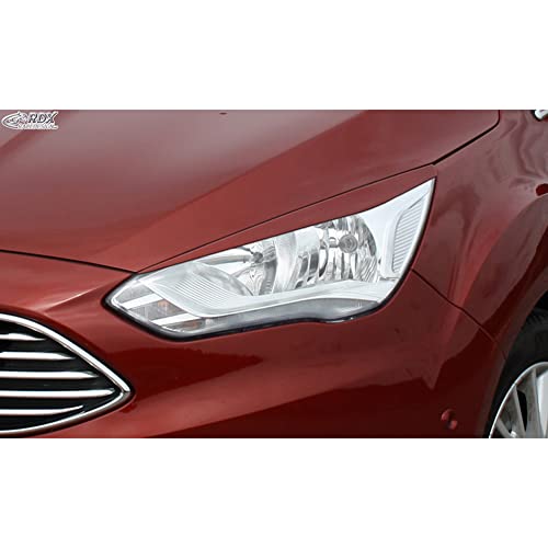 Scheinwerferblenden kompatibel mit Ford C-Max Facelift 2015-2019 (ABS)