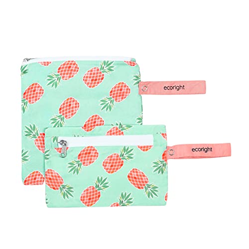 Ecoright Wiederverwendbare sandwich beutel & snack bag für kinder, Männer, Frauen, Zero Waste & food Safe snackbeutel - 2er Set