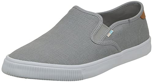 TOMS BAJA Slipper Canvas Herren, Grau, 46 EU