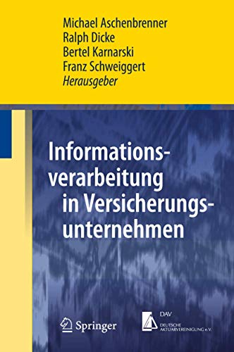 Informationsverarbeitung in Versicherungsunternehmen (Masterclass)