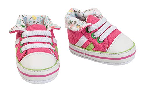 Heless 446 - Sneaker für Puppen, pink, Größe 38 - 45 cm