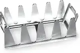 BBQ Rescher Bavarian Rescher Multi Grill Rack Robustes Edelstahl | Idealer Winkel für Fleisch, Ganz einfach indirekt Grillen | Maximaler Grillgenuss & wirklich krosse Krusten