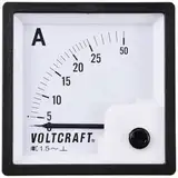 VOLTCRAFT AM-72X72/25A Analog-Einbaumessgerät AM-72X72/25A 25 A Dreheisen