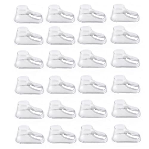 Zonster 10pair Kunststoffschuh-Display Klar Baby Füße Showcase Exklusive Schuhbäume - 8cm