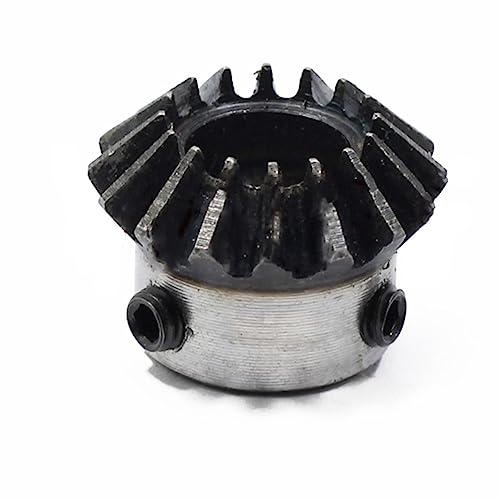 Stufengehrung 1,5 m, 25 Zähne, Kegelrad-Innenloch, 8 mm, 10 mm, 12 mm, 14 mm, 15 mm, 16 mm, 17 mm, 18 mm, 1,25 Modul, 25 Zähne, M5-Schraube, festes Zahnrad Stirnfase ( Color : 25 Teeth , Size : 15mm b