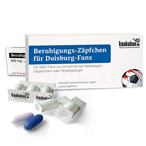 Geschenk männer ist jetzt BERUHIGUNGS-ZÄPFCHEN® für MSV-Fanartikel Fans by Ligakakao.de