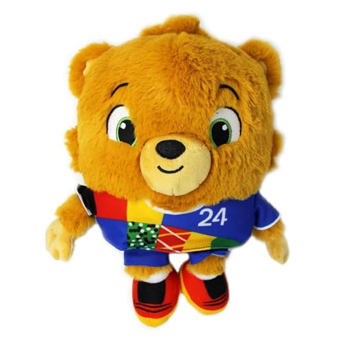 Maskottchen des Europapokals 2024 – Albärt Plüschtier 33 cm – Albert Maskottchen em 2024 Plush Toy Geschenk für Familie, Freund, Freundin, Geburtstag, Party, Weihnachtsdekoration…