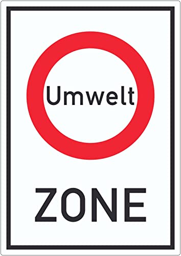 Umweltzone Aufkleber A2 (420x594mm)