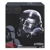 Star Wars The Black Series Shadow Trooper elektronischer Premium Helm, Rollenspielartikel Battlefront