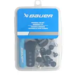 Bauer Helm Universelles Hockeyhelm-Set, durchsichtig, Einheitsgröße