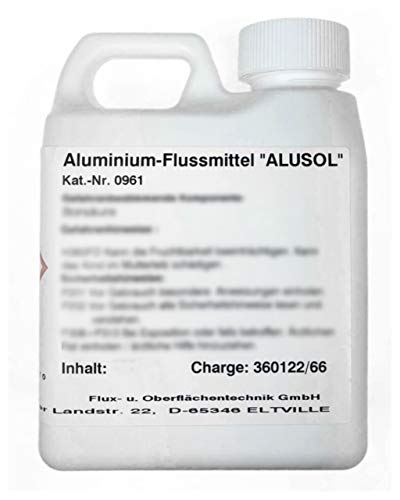 ALUSOL-Spezialflussmittel zum Weichlöten von Aluminium, 100 g, zum verlöten von Reibe- oder Modellierlot (Abgabe nur an gewerbliche Verbraucher!)