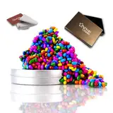 myHodo Bunte Crack Magnets Premium Set (1150+ Stück) - Perfekte Geschenkidee - Vielseitige Magnete für Kreativität, ASMR & Stressabbau - Magnetsteine Plus Geschenkbox, Bastelset & E-Book (8 Farben)