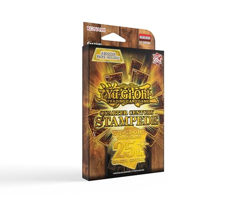 Yu-Gi-Oh! Quarter Century Stampede 3- Pack Booster