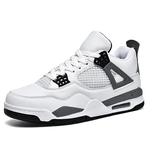 Aszeller Air 4 Retro Sneaker Herren Damen Schuhe Skateboardschuhe Laufschuhe Turnschuhe mit Luftpolster Walkingschuhe Basketballschuhe Sportschuhe