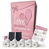 Das Geschenk für Verliebte, Valentinstag, Jahrestag, Bodyabdruck Set, Gipsabdruck von Brust oder Po, Gipsabdruck Oberkörper,