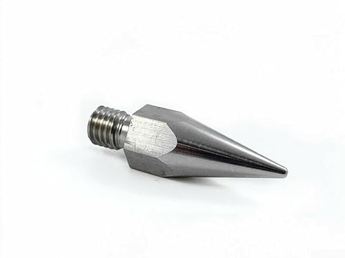 Edelstahl für Stangenersatzspitze, M9 8 mm passend für Mini-Stangen (M10 x 40 mm)