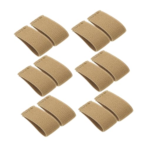 WOONEKY 12 Stück Gürtelanker Rucksackgurt Clips, Rucksackschnallen, Gurtbandhalter Für Rucksäcke, Gürtelschlaufenhalter, Elastische Gurtschlaufen, Polizeiausrüstungszubehör,