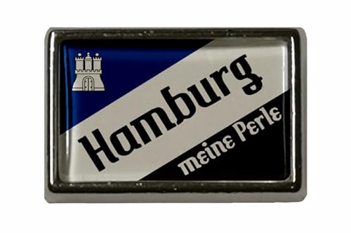 U24 Pin Hamburg meine Perle III Flaggenpin Anstecker Anstecknadel Fahne Flagge