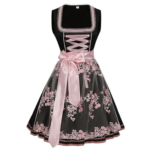 Dirndelkleider Damen Günstig Traditionelle Theaterkleider Modekleider Tops Schürzen 3 Stück Besondere Anlässe Graue Spitze Elegantes Schwarzes Damenkleider Mit Spitzenschürzen Oktoberfestkleider