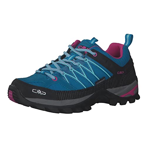 CMP Damen Rigel Low WMN Shoe WP Trekking-Schuhe, HAWAIAN-Acqua, 39 EU
