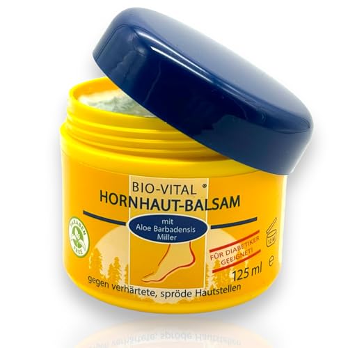 D'Aniello 125ml Hornhautentferner Balsam mit Aloe Vera Gel - Hornhaut Entfernen Fuß - Fußpflege - Fußcreme - Fusspflege - Fußmaske - Fusscreme - Schrundensalbe Füße - Urea Creme - Fussmaske