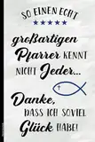 Pfarrer Geschenk: Tagebuch A5 liniert schönes Geschenk für Leiter der Pfarrei Danke dem Priester der Gemeinde Dankeschön Notizbuch für Pastor in katholischer Kirche praktische Geschenkideen Pfarrer