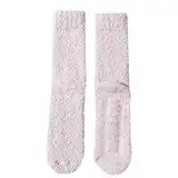 TYUIOP Damen Socken 39-42 Damen-Wintersocken Korallensamt Samt, verdickt, warmer Schlafboden, rutschfeste Silikonunterseite, mittlere Wadensocken Kurze Sneaker Socken Damen (One Size)