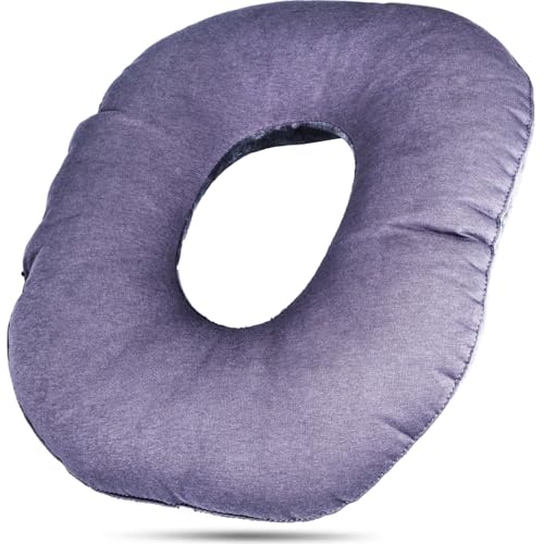 QIUCHA Butt Pillow Steißbein Schmerzlinderungskissen, Spezialkissen für Bein, Rücken, Hüfte, Anti-Dekubitus-Pad für Hämorrhoiden, weiches Pad für Bettwunden, Gesundheitshilfen für Bettlägerige im Bett