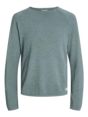 JACK & JONES Male Strickpullover Einfarbig Strickpullover