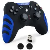 DuLingKer PC Controller Wireless, PS3 Controller PC Gamepad mit Dual Vibration, 2,4G Wireless Controller für PC Windows 11 10 8 7, Laptop, PS3, Android Smart TV, TV Box, Steam, Raspberry Pi