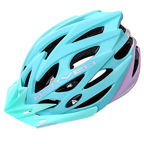 meteor® Marven Fahrradhelm Herren Damen Kinder-Helm MTB rollerhelm mädchen kinderfahrradhelm für Downhill rennradhelm Mountainbike Inliner skaterhelm BMX fahradhelm Scooter Jungen Bike Helmet