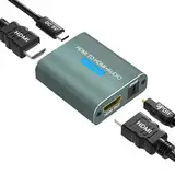 Ozvavzk HDMI Audio Extractor,HDMI Optisch Splitter Adapter unterstützt HDCP Digital DTS 5.1 PCM für Fire Stick Blu-Ray Player