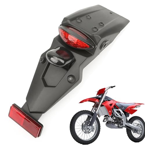 Motorrad-Kotflügel, Motorrad-Kotflügellampe - Motorrad LED Kotflügel Heckstopp Rücklicht Bremslicht | Wasserdichter 2-in-1-Kotflügel, Motorrad-LED-Kotflügel, Heckstopp, Bremslicht, Rücklicht, Kotflüge
