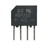 Brückengleichrichter Gleichrichter KBP210 1000V 2A (0019)