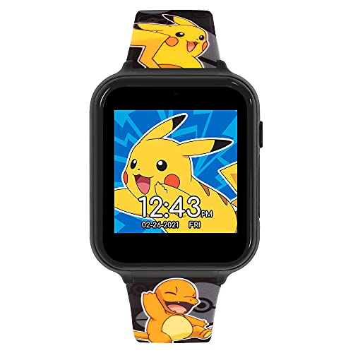 Pokemon Kids Smart Watch POK4231, Schwarz, Casual