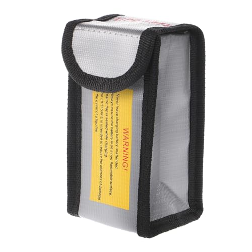 Amosfun Lithiumbatteriegehäuse Tasche Nachweisen Klein Tragbar Sichere Aufbewahrung Von Lithiumbatterien Lithium-aufbewahrungsbeutel Lithiumbatteriespeicher Pvc