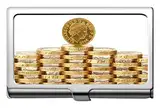 Professionelle Visitenkartenetui Edelstahl, Geld Bank Münzgeschäft Kreditkartenetui