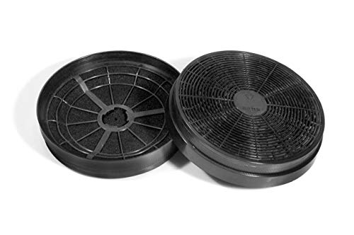 2x Kohlefilter Aktivkohlefilter Durchmesser 175mm Höhe 35mm wie PKM CF110 auch Klarstein CGCH2 Respekta MIZ 0023 Hanseatic 81212096 Privileg Boman KF561 Ciarra CBCF00