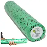 Mini Faszienrolle Für Fuss, Hand & Kopf Massage Ø6cm x33cm, Kleine Faszien Foam Rolle für unterwegs, Mittlere Härte, Massagerolle um Verspannungen zu lösen